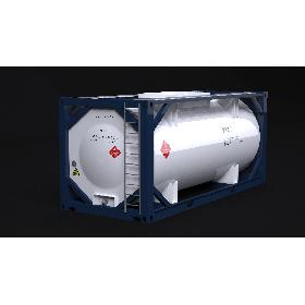 3D ISO Tank Containers model